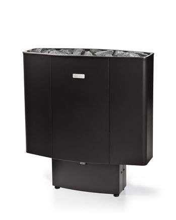 Электрическая печь Narvi Slim чёрная 6 кВт Амазонка бай фото в Могилеве