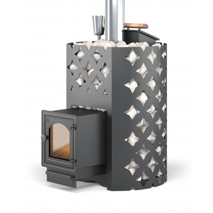 Банная печь ЭТНА 24 (ДТ-4С) ЗК Амазонка бай фото в Могилеве