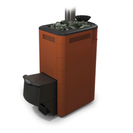 Печь для бани Термофор Гейзер Супер XXL Inox ДА ЗК терракота Амазонка бай фото в Могилеве