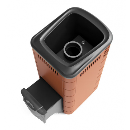 Печь для бани Термофор Каронада XXL Heavy Metal ДА терракота Амазонка бай фото в Могилеве