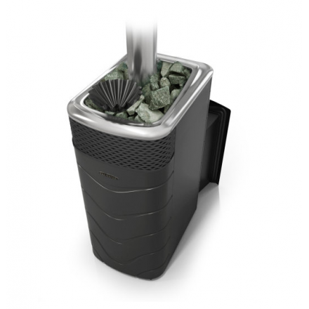 Печь для бани Термофор Гейзер Супер XXL Inox Витра ЗК антрацит Амазонка бай фото в Могилеве