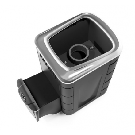 Печь для бани Термофор Каронада Мини Heavy Metal ДН антрацит Амазонка бай фото в Могилеве