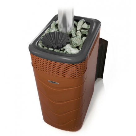 Печь для бани Термофор Гейзер XXL 2017 Carbon Витра ЗК терракота Амазонка бай фото в Могилеве