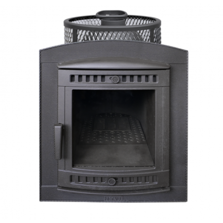 Банная печь ProMetall Атмосфера М короткий топливный тоннель сетка нержавейка купить в Могилеве