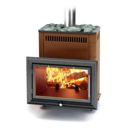 Печь для бани Термофор Витрувия II Inox БСЭ терракота купить в Могилеве