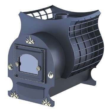 Печь для бани Царь-печи Елисей Премиум 8 мм Амазонка бай фото в Могилеве