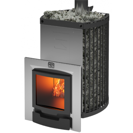 Печь для бани Теплодар Домна-Сетка 20 ЛК Панорама Амазонка бай фото в Могилеве