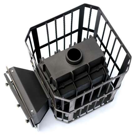 Печь банная Сибирь-24 с каминной дверцей в Могилеве