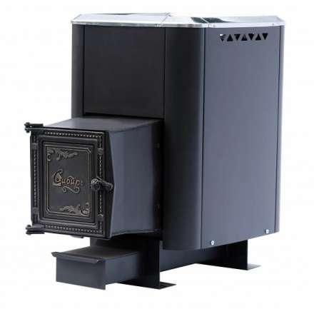 Печь банная Сибирь-24 с чугунной дверцей (конвекционная) Амазонка бай фото в Могилеве