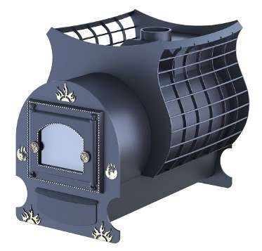 Печь для бани Царь-печи Святогор Премиум 8 мм Амазонка бай фото в Могилеве