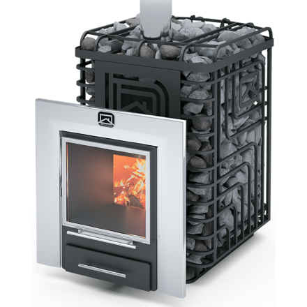 Печь для бани Теплодар Сибирский Утес-20 ЛП Профи Панорама Амазонка бай фото в Могилеве