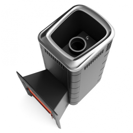 Печь для бани Термофор Каронада XXL Heavy Metal Витра антрацит Амазонка бай фото в Могилеве