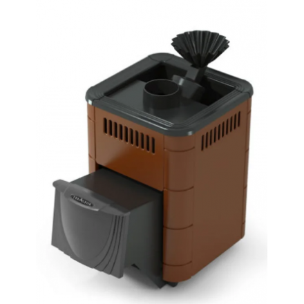 Печь для бани Термофор Гейзер Микра 2017 Carbon ДА ЗК терракота купить в Могилеве