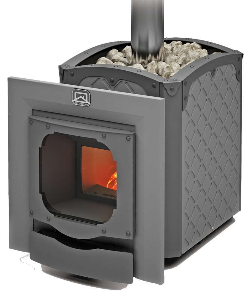 Печь для бани Теплодар Былина-18Ч Панорама Амазонка бай фото в Могилеве