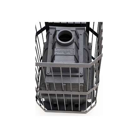 Печь банная Сибирь-24 (панорамное стекло, сетка квадрат) в Могилеве