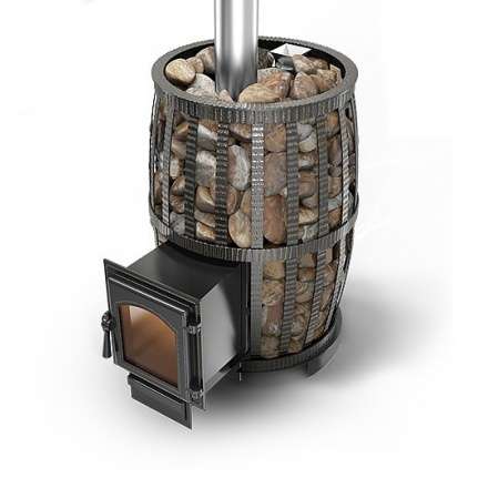 Печь для бани Везувий Легенда Русский Пар Ковка 30 (270) в Могилеве