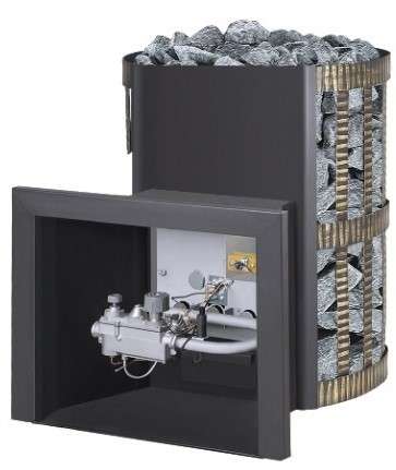 Печь газодровяная для бани Везувий Скиф Ковка 18 (ДТ-3) купить в Могилеве