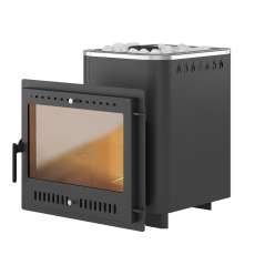 Печь для бани Везувий Русичъ Антрацит 16 Панорама Амазонка бай фото в Могилеве