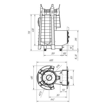 Печь для бани Добросталь Августа профи в Могилеве