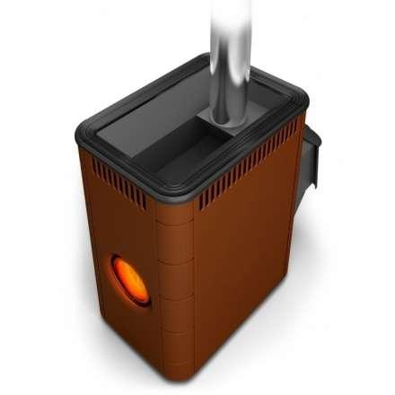 Печь для бани Термофор Аврора Inox ДА Иллюминатор терракота купить в Могилеве