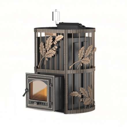 Печь для бани Везувий Эверест Inox 15 (210) Ковка Амазонка бай фото в Могилеве