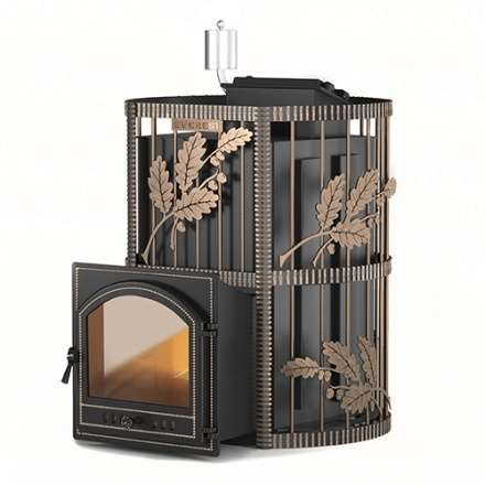 Печь для бани Везувий Эверест Inox 25 (205) Ковка Амазонка бай фото в Могилеве