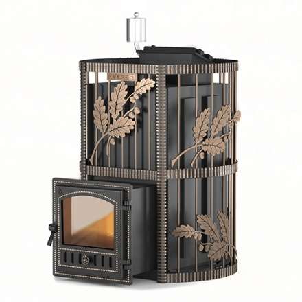 Печь для бани Везувий Эверест Inox 25 (280) Ковка Амазонка бай фото в Могилеве