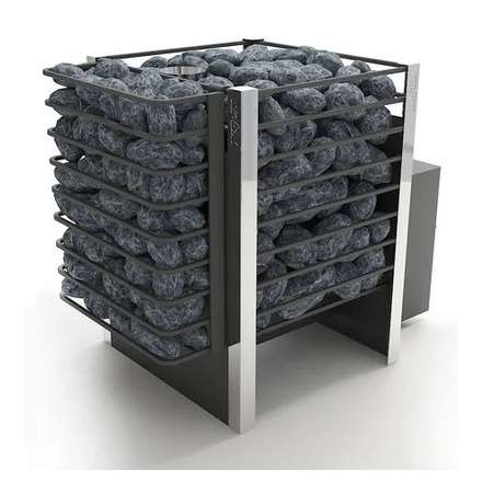 Печь для бани Добросталь Жара-люкс 20 панорамная дверка в Могилеве