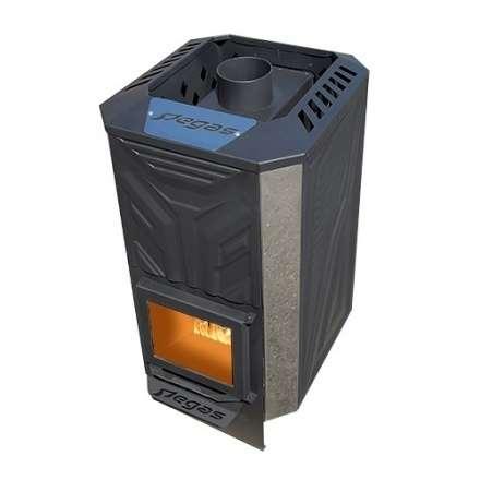 Банная печь Пегас 26 эконом короткая топка со стеклом конвекция амазонка бай фото в Могилеве