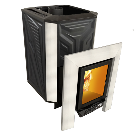 Банная печь Пегас 16 со стеклом конвекция фото в Могилеве