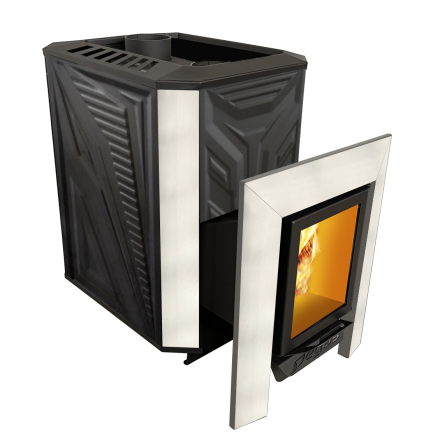 Банная печь Пегас 26 со стеклом конвекция фото в Могилеве