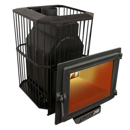 Банная печь Пегас 26 панорама сетка фото в Могилеве