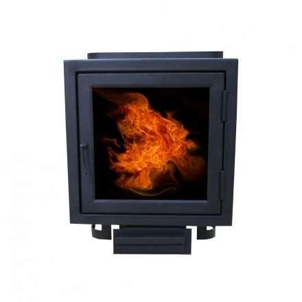 Печь банная ComfortProm "РЕТРО" СТАЛЬ 8 мм панорама 20 м3 Амазонка бай фото в Могилеве