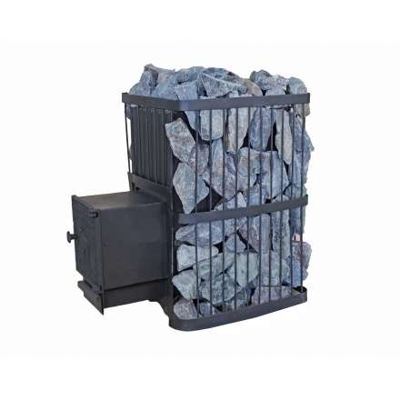 Печь банная ComfortProm "РЕТРО" ПРЕМИУМ ЧУГУН закр. каменка 26 м3 Амазонка бай фото в Могилеве