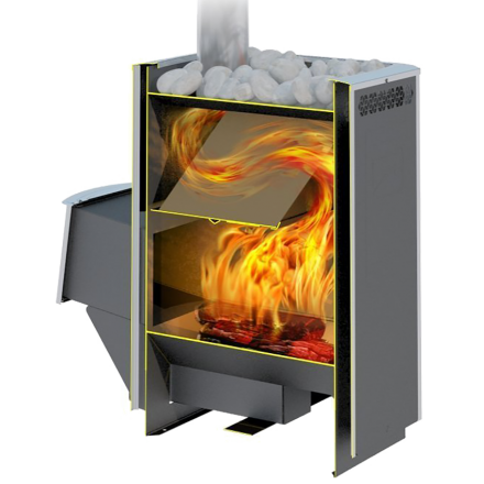 Печь для бани Теплодар Сибирь-20 ЛК в Могилеве