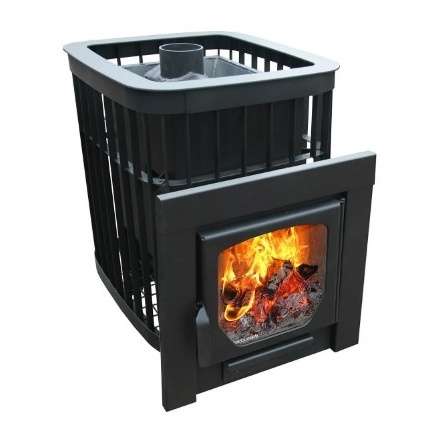 Печь для бани Варвара Каменка Мини с/к пан. дв. ук. топка купить в Могилеве