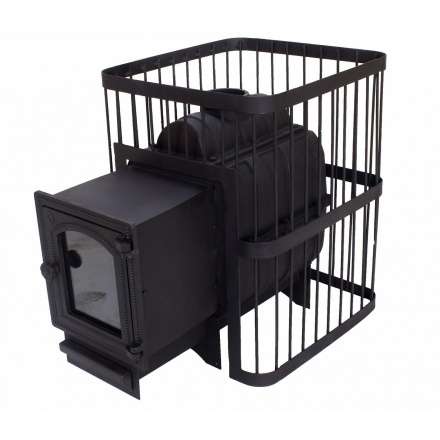 Печь банная ComfortProm Сталь 8мм стекло 16 м3 купить в Могилеве