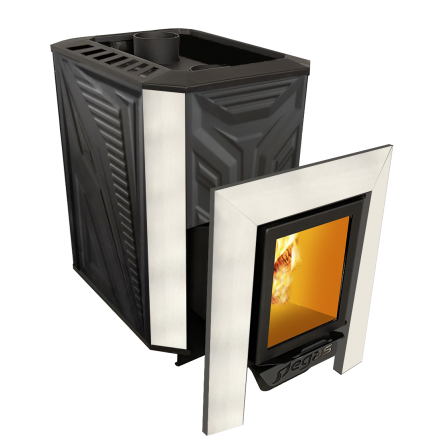 Банная печь Пегас 26 нерж со стеклом конвекция амазонка бай фото в Могилеве