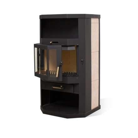 Печь-камин Мета-Бел АОТ 9.0-02 в модификации Ангара фото в Могилеве