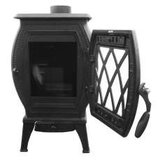 Печь чугунная со стеклом ПМЧ-10С фото  в Могилеве