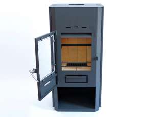 Недорогой камин с дровницей Сибирь 8 фото в Могилеве