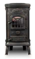 Купить Печь-камин NORDflam Verdo patine в интерьере в Могилеве Амазонка бай фото в Могилеве