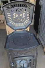 Купить Печь-камин NORDflam Verdo patine в интерьере в Могилеве Амазонка бай фото в Могилеве