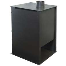 Купить Печь-камин Варвара Гармония 105 (черная) в Могилеве в Могилеве