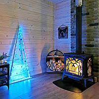 Купить Печь-камин NORDflam Arica в интерьере в Могилеве Амазонка бай фото в Могилеве