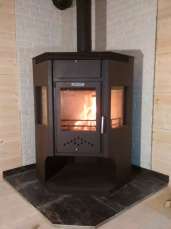 Отопительная печь-камин Сибирь 15 фото в интерьере в Могилеве