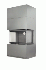 Камин Родос 800 ГРАФИТ шамот черный в Могилеве