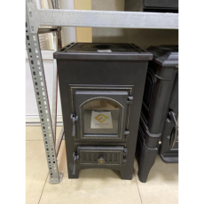 купить Печь-камин Везувий ПК-01 (270) c плитой бежевая 9 кВт в Могилеве в Могилеве