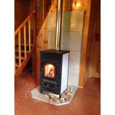 купить Печь-камин Везувий ПК-01 (270) c плитой бежевая 9 кВт в Могилеве в Могилеве