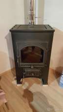 купить Печь-камин Везувий ПК-01 (270) c плитой бежевая 9 кВт в Могилеве в Могилеве